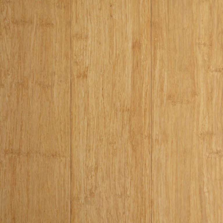 Natural bamboo grain floorboards