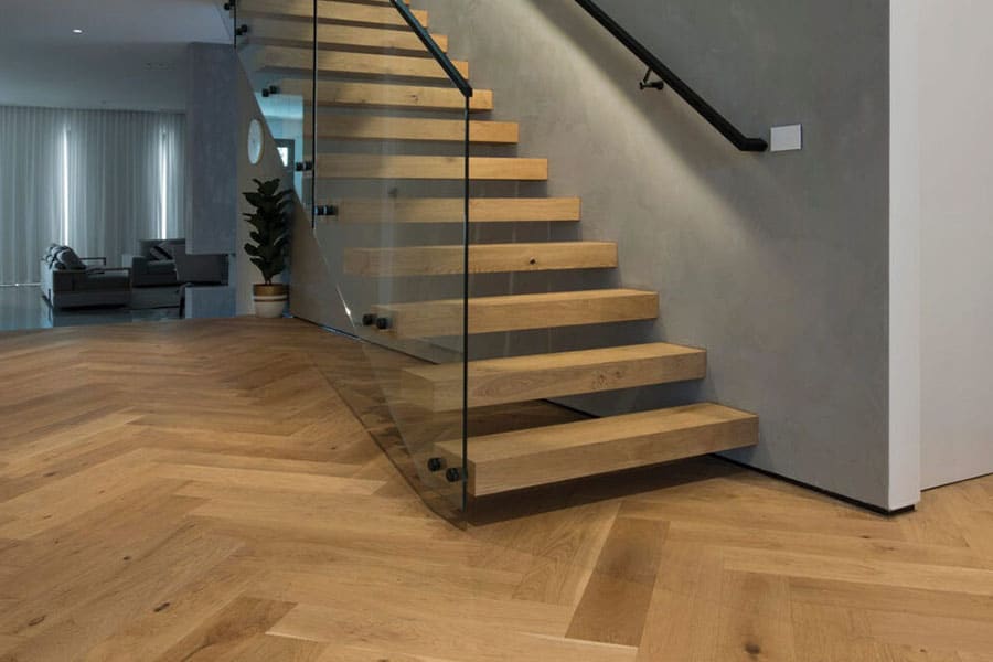 Herringbone Oak - Parquetry Hardwood Flooring Geelong