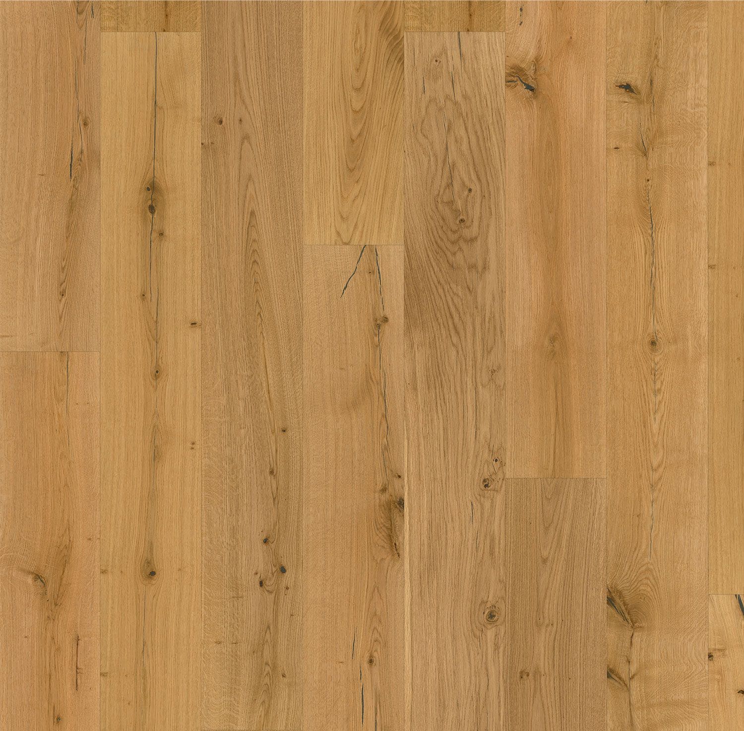 Organic European Oak Flooring in Beeline Honey