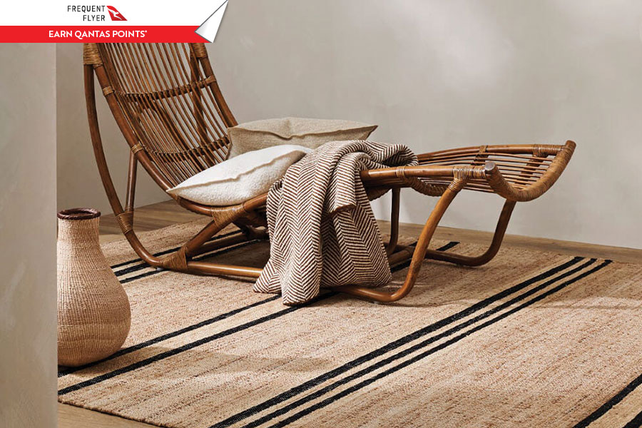 Natural rugs add comfort and cosiness to any room