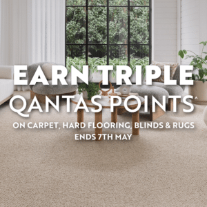 Earn Triple Qantas Points on Flooring and Window Furnishings at Westcoast Floors in Geelong